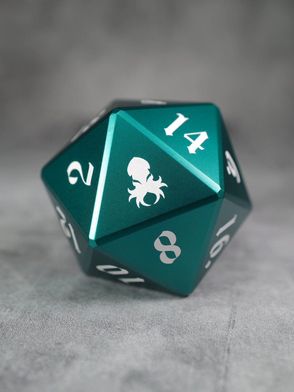 Vulcan: 75mm Green Precision Aluminum Single D20